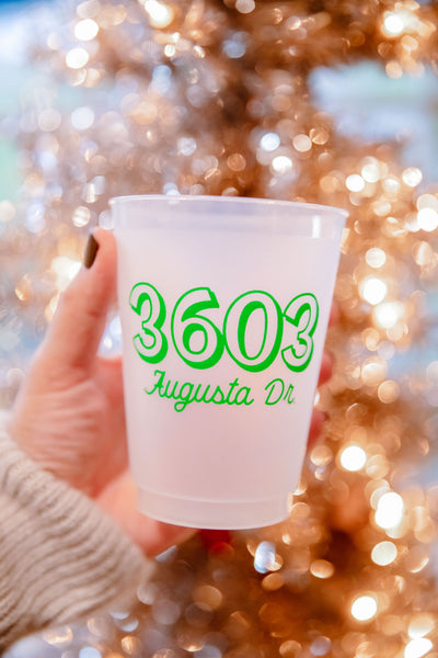 personalized addres house warming cups