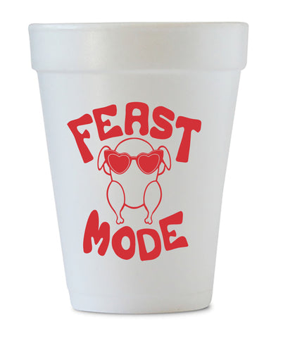 feast mode thanksgiving cups
