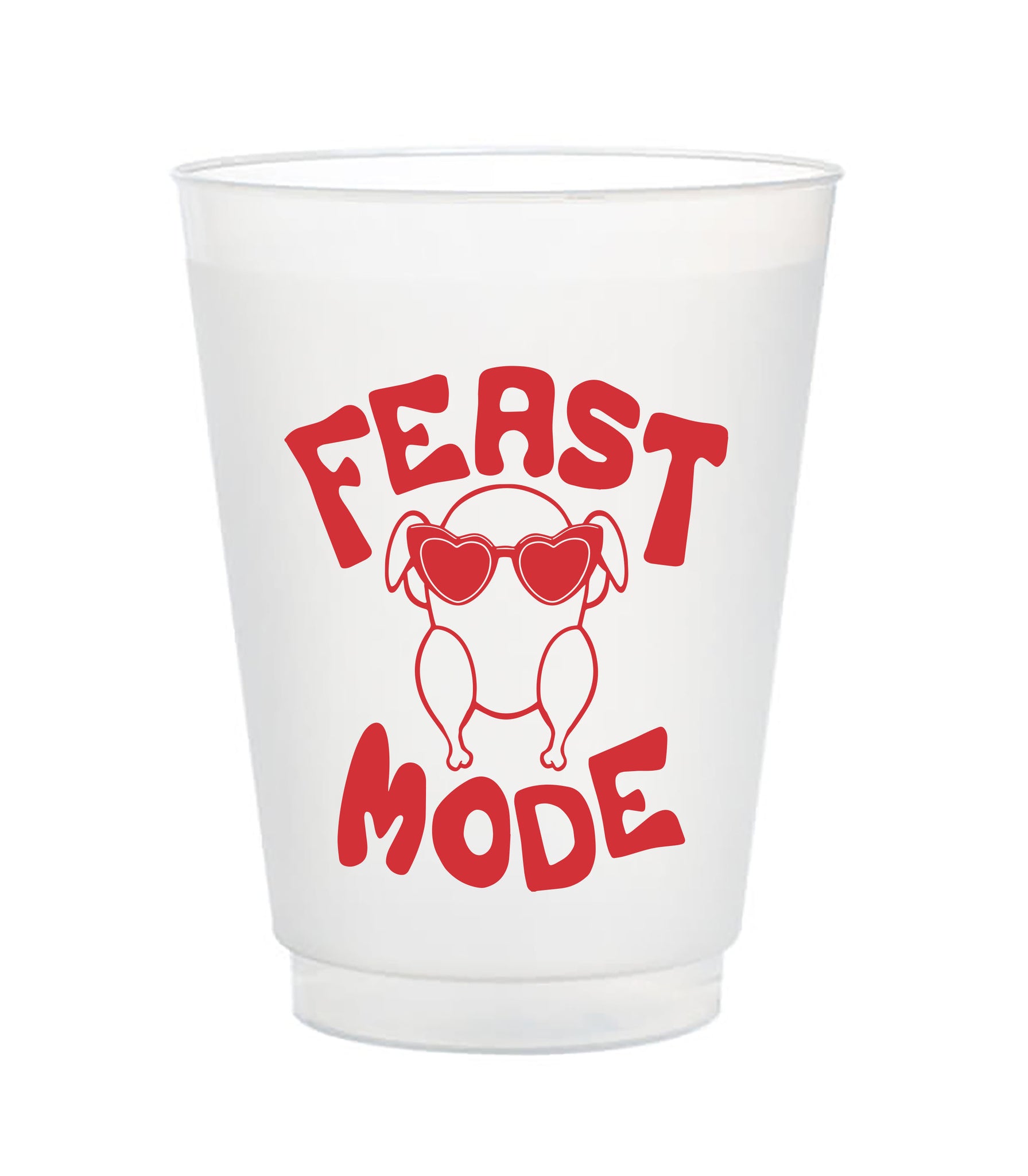 feast mode thanksgiving cups