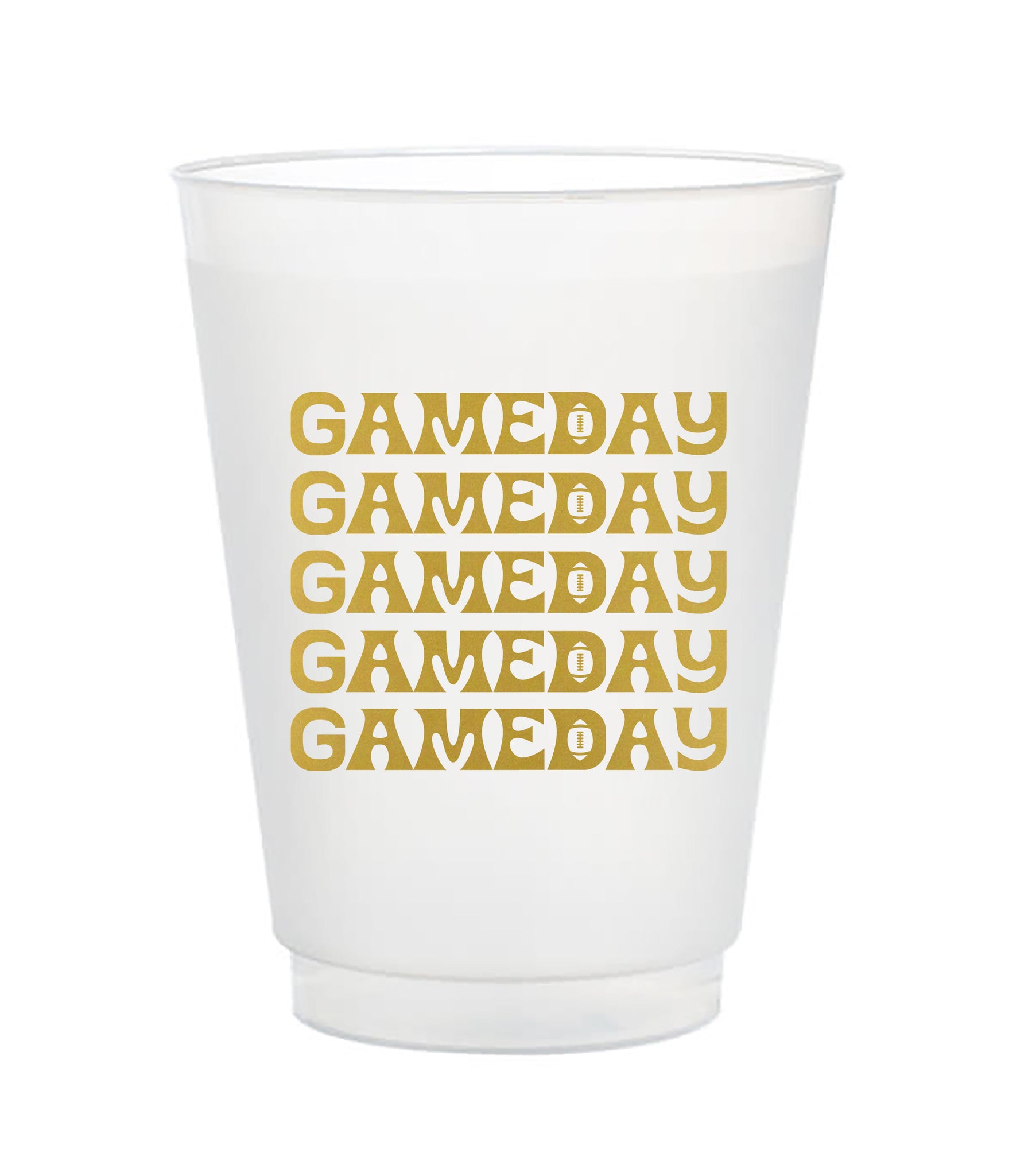 game day frost flex cups