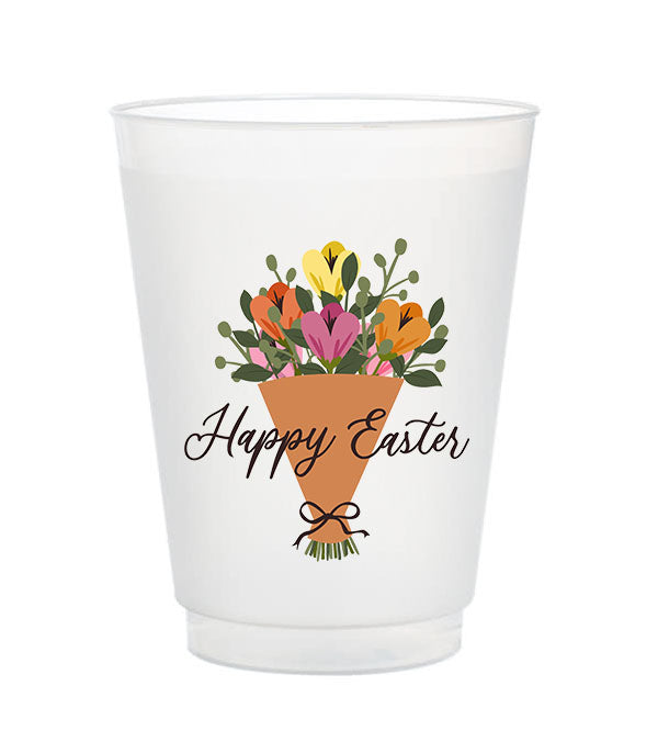 happy easter frost flex cups