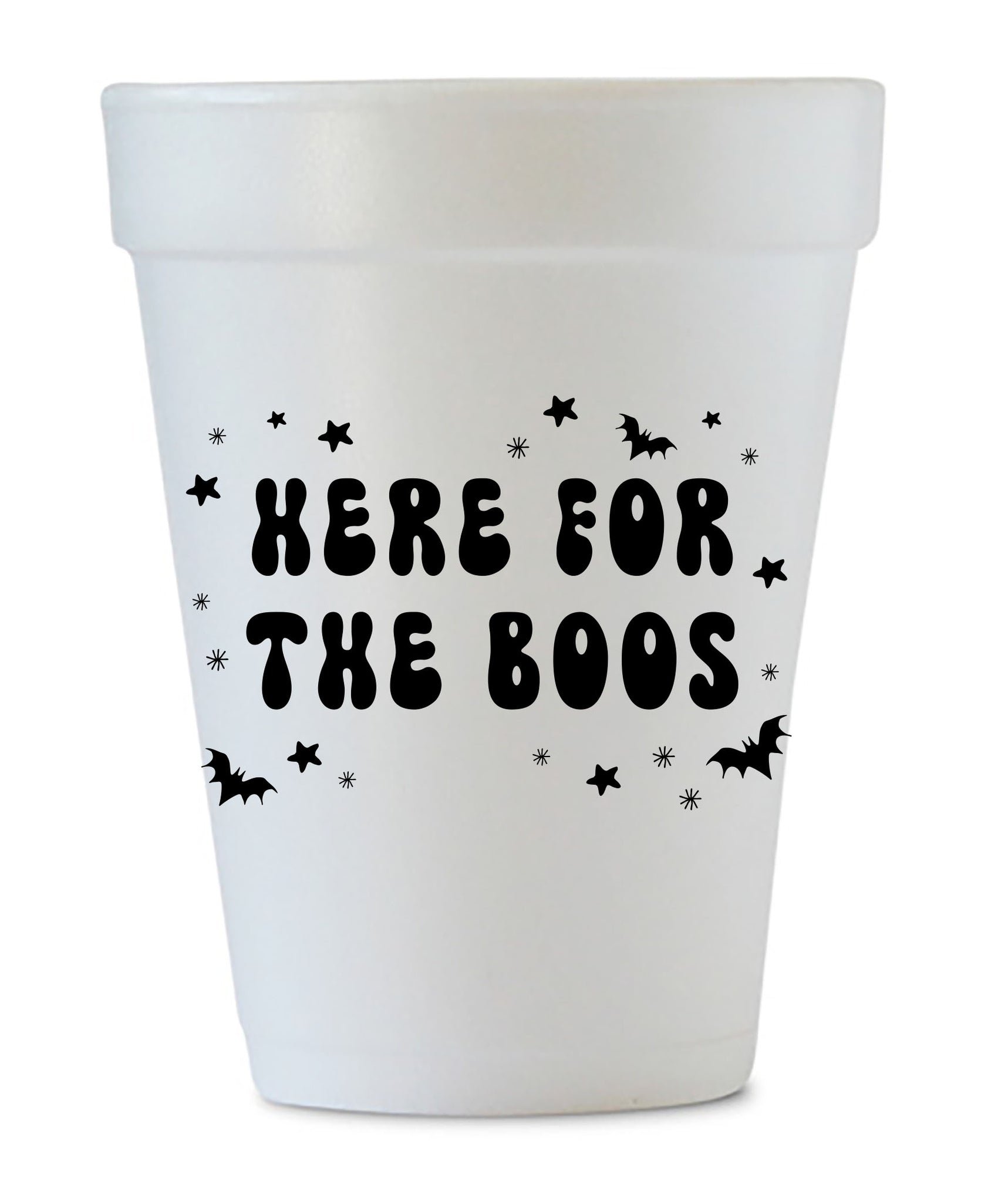 halloween styrofoam cups