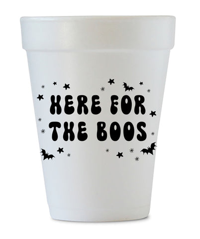 halloween styrofoam cups