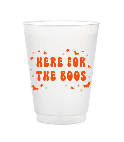 here for the boos halloween cups