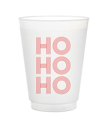 ho ho ho christmas reusable cup