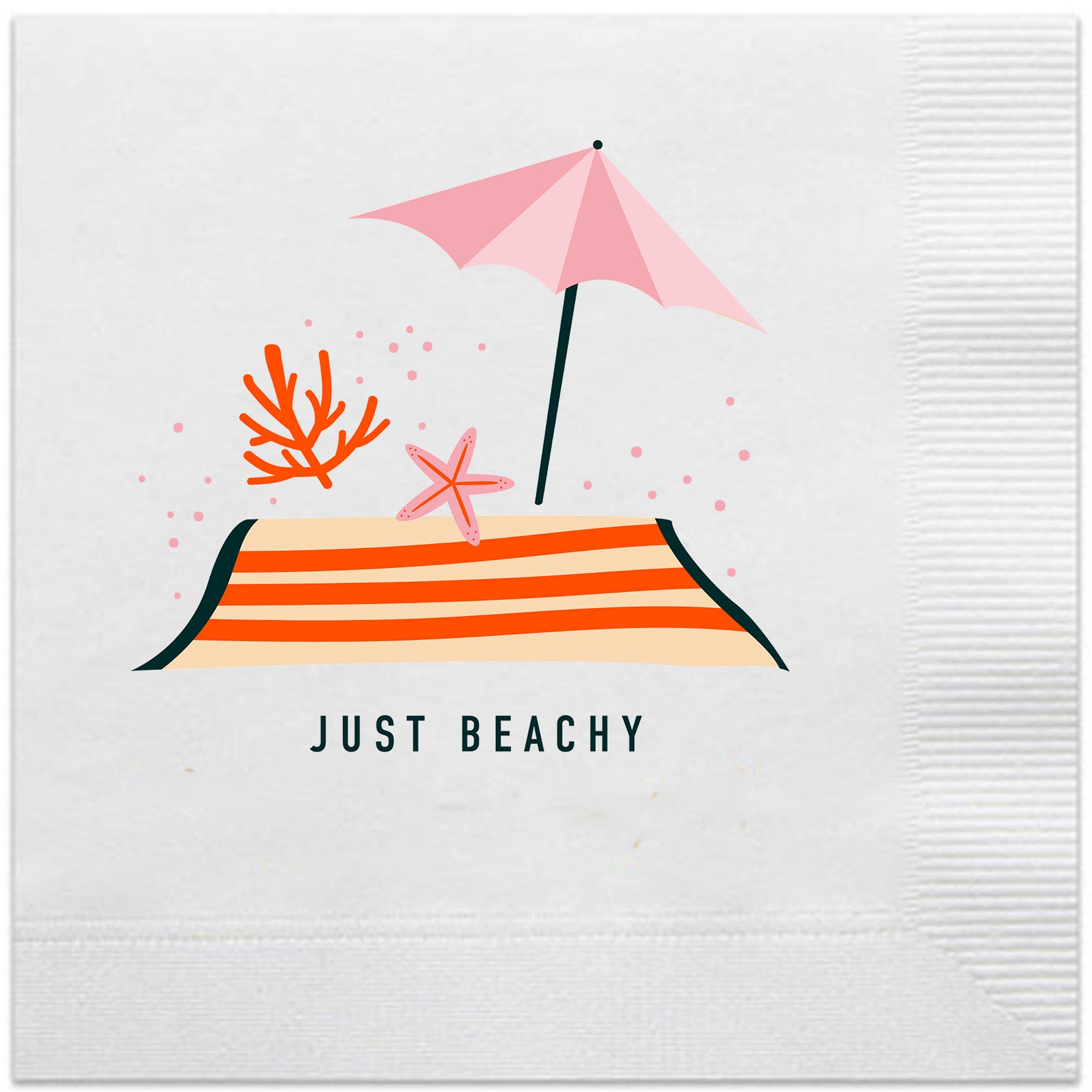just beachy cocktail napkins