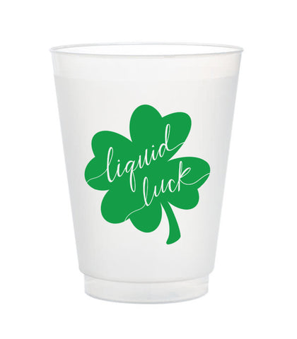 st. patrick's day shatterproof cups