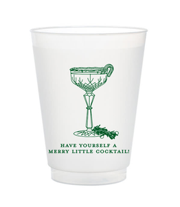 have yourself a merry little cocktail cups