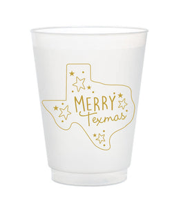 merry Texmas frost flex cups