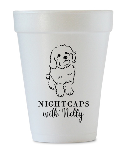 100 Custom Styrofoam Cups (24oz)