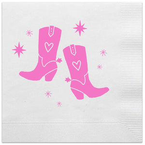 cowgirl boots napkins