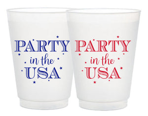 party in the USA cups