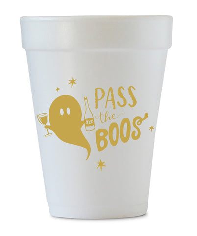 pass the boos halloween cups