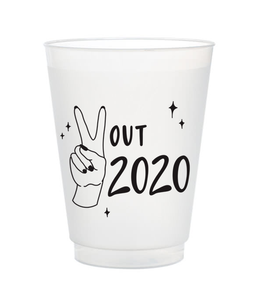 peace out 2020 frost flex cups