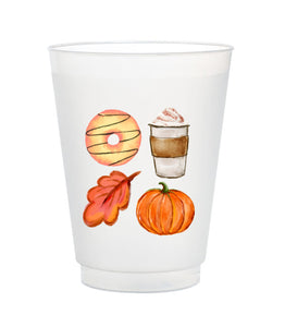 Pumpkin Spice Full Color Frost Flex Cups – Hello Harper