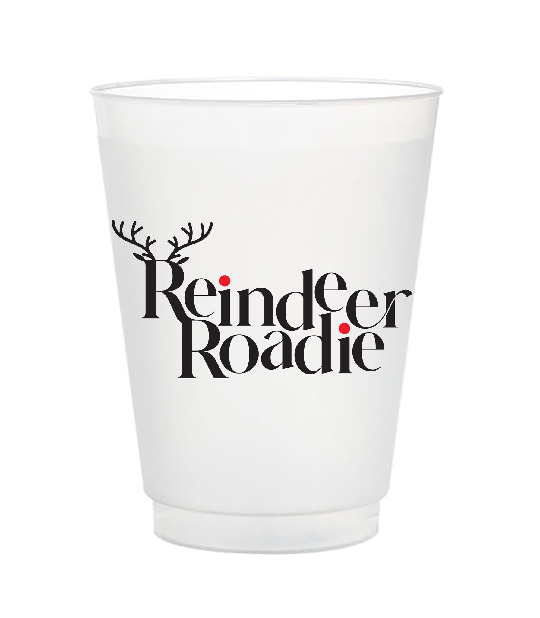 reindeer roadie christmas cups
