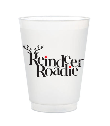reindeer roadie christmas cups
