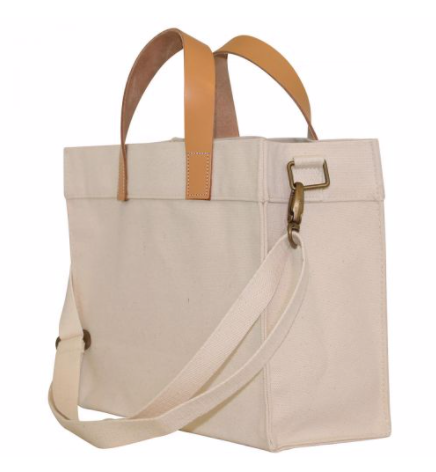 mini personalized canvas tote