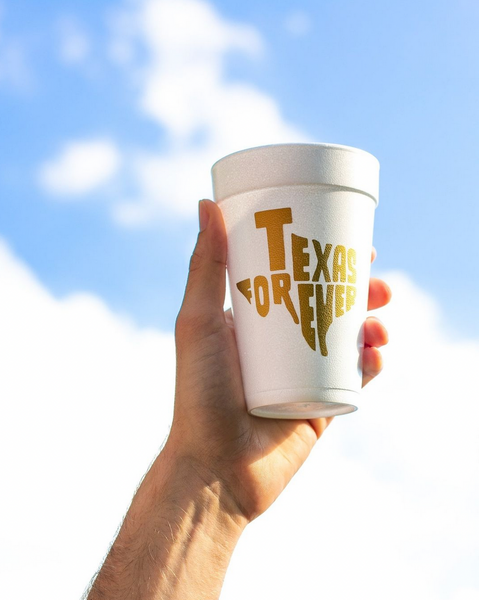 texas forever cups