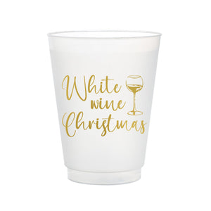 white wine christmas frost flex cups