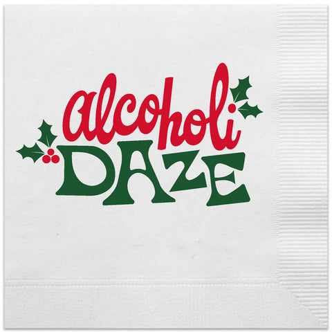 alcoholi daze napkins