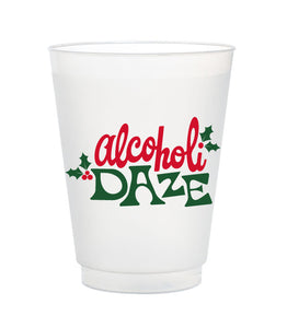 alcoholi daze frost flex christmas cups