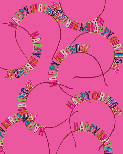 happy birthday headband