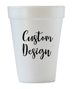 Custom Design Styrofoam Cups