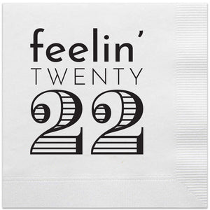 new year's eve 2022 napkins