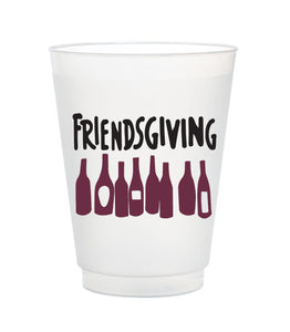friendsgiving shatterproof cups