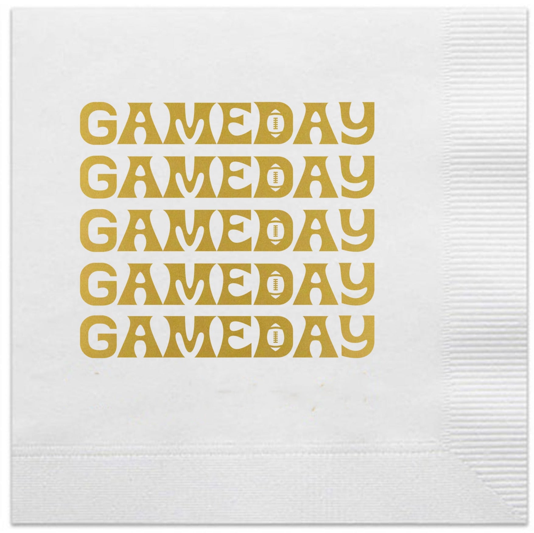 gameday napkins