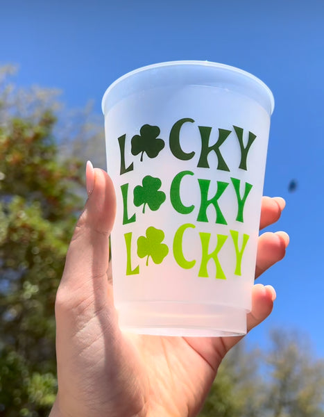 Lucky Lucky Lucky Frost Flex Cups