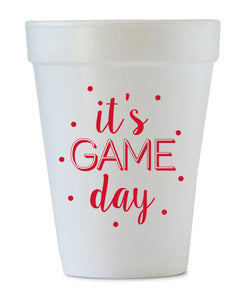 it's game day red cups