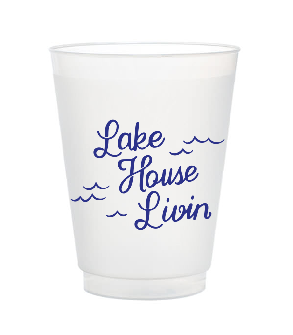 lake house reusable cups