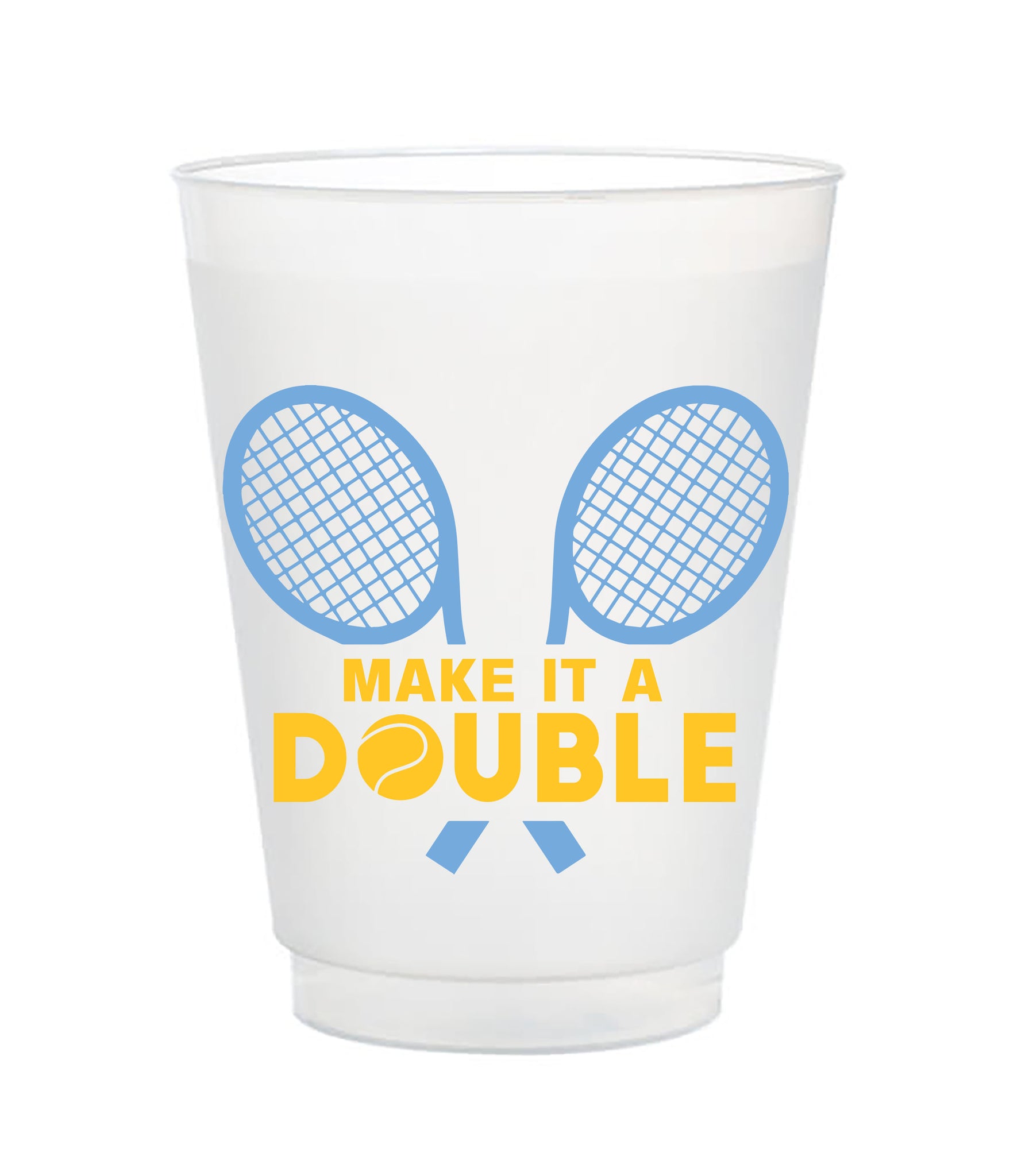make it a double cups